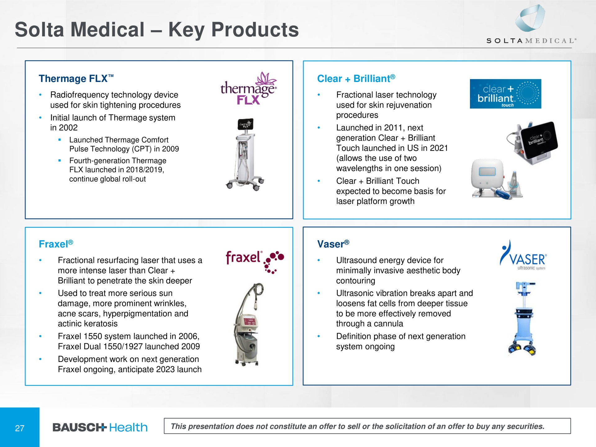 medical key products | Bausch Health Companies