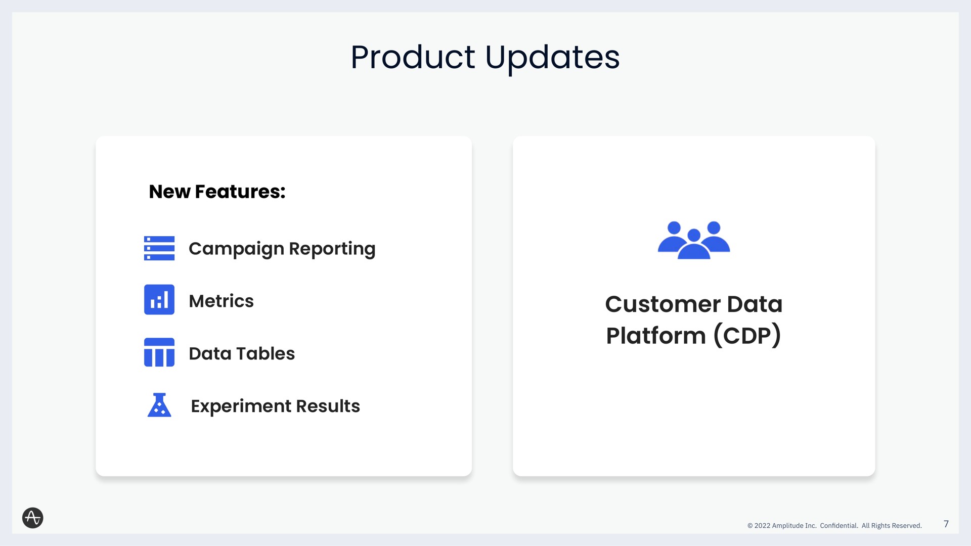amplify announcements new products product updates new features customer data platform | Amplitude