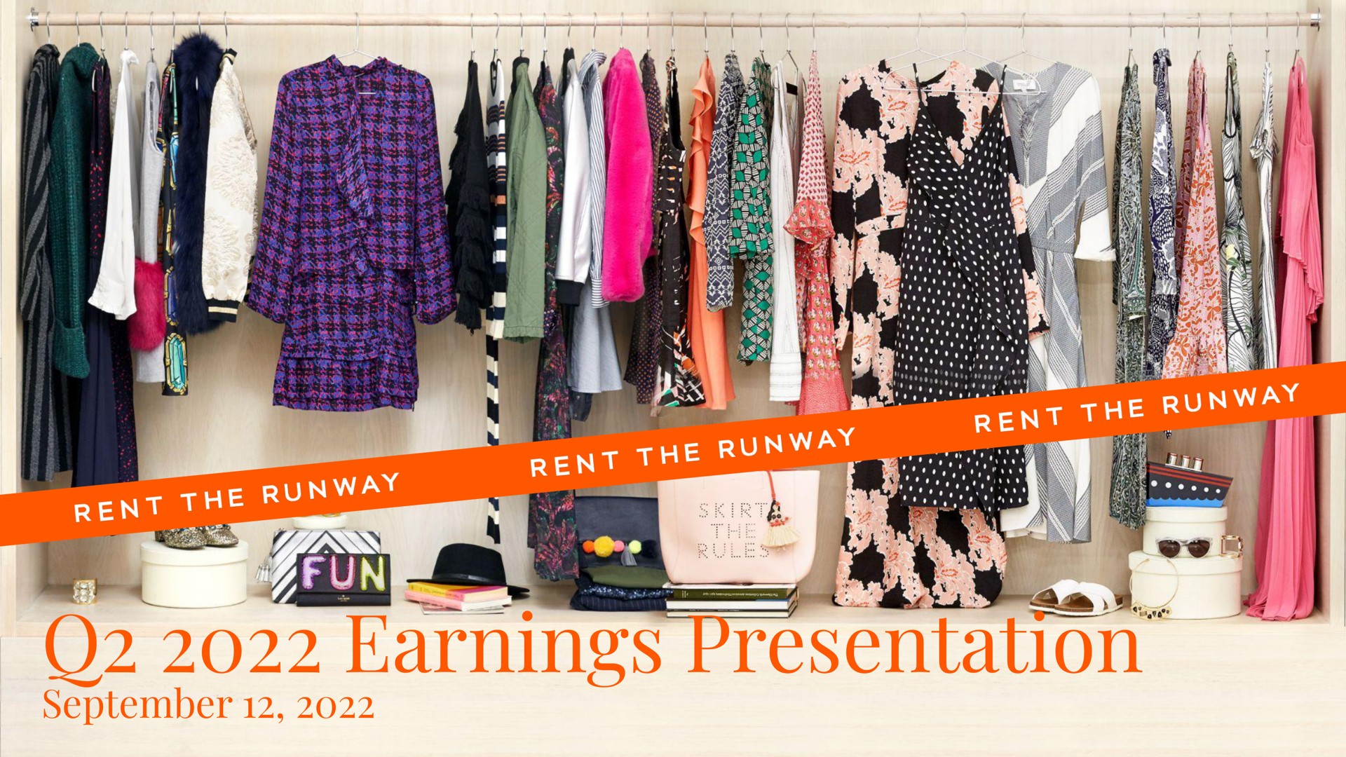 earnings presentation arming | Rent The Runway