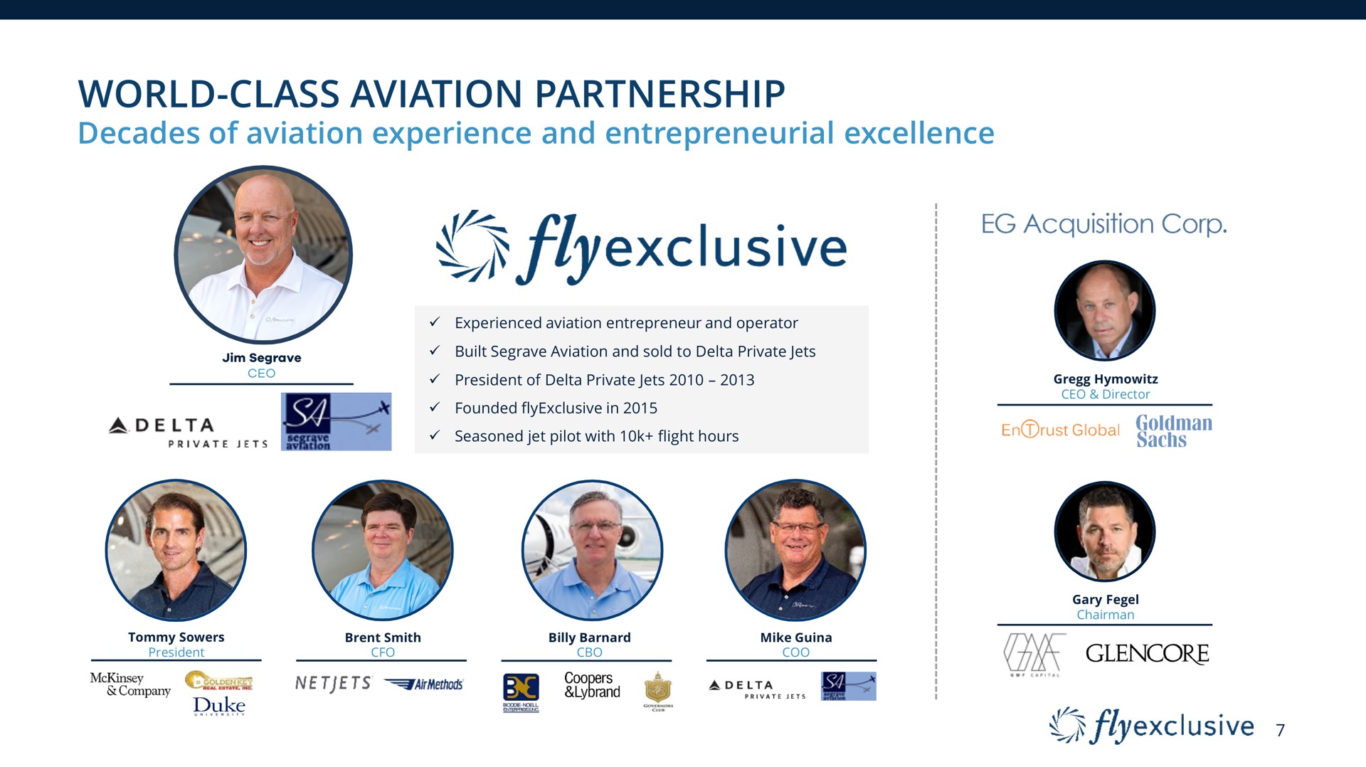 world class aviation partnership i | flyExclusive