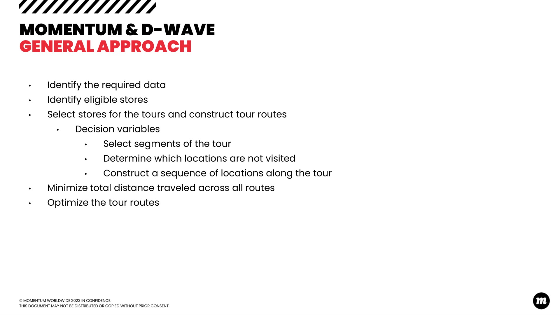 momentum wave general approach wave | D-Wave