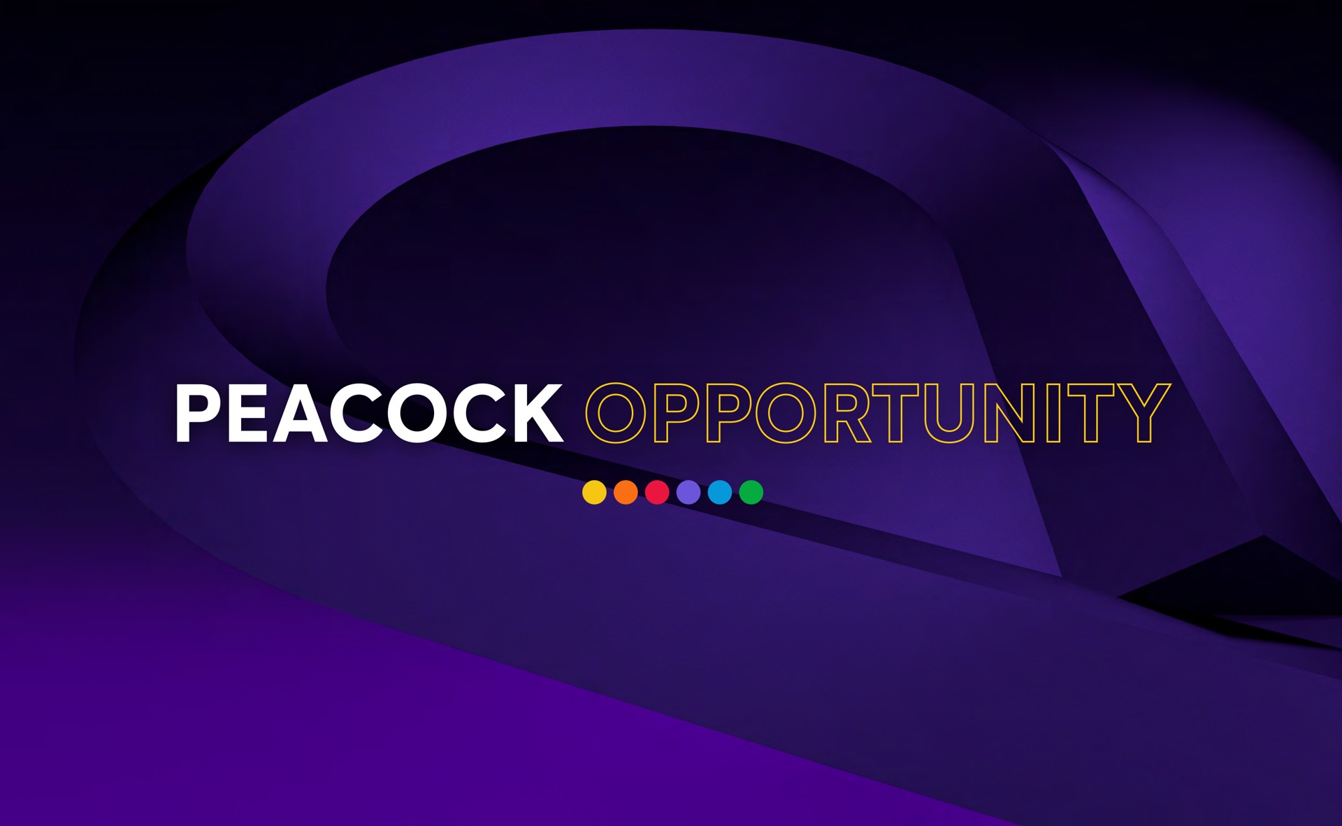 peacock opportunity | Comcast