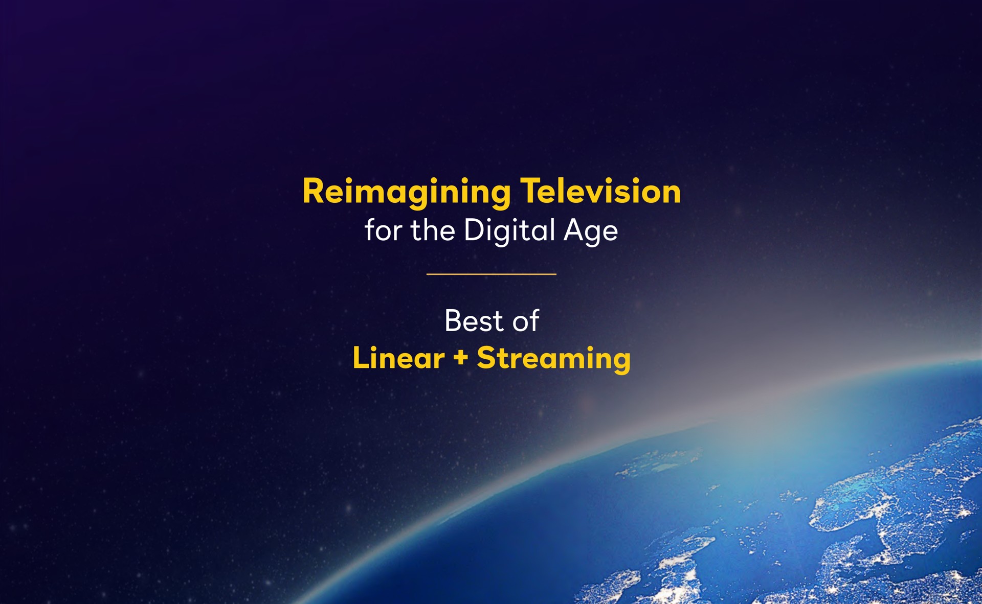 television for the digital age best of linear streaming | Comcast