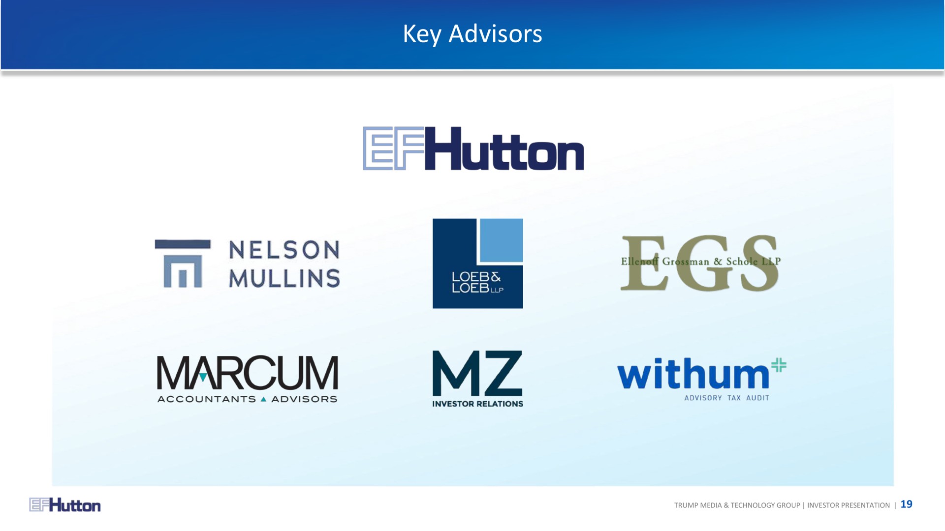 key advisors nelson | TMTG