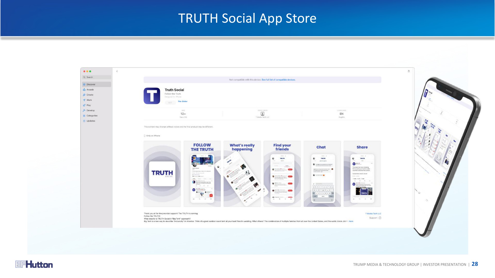 truth social store | TMTG