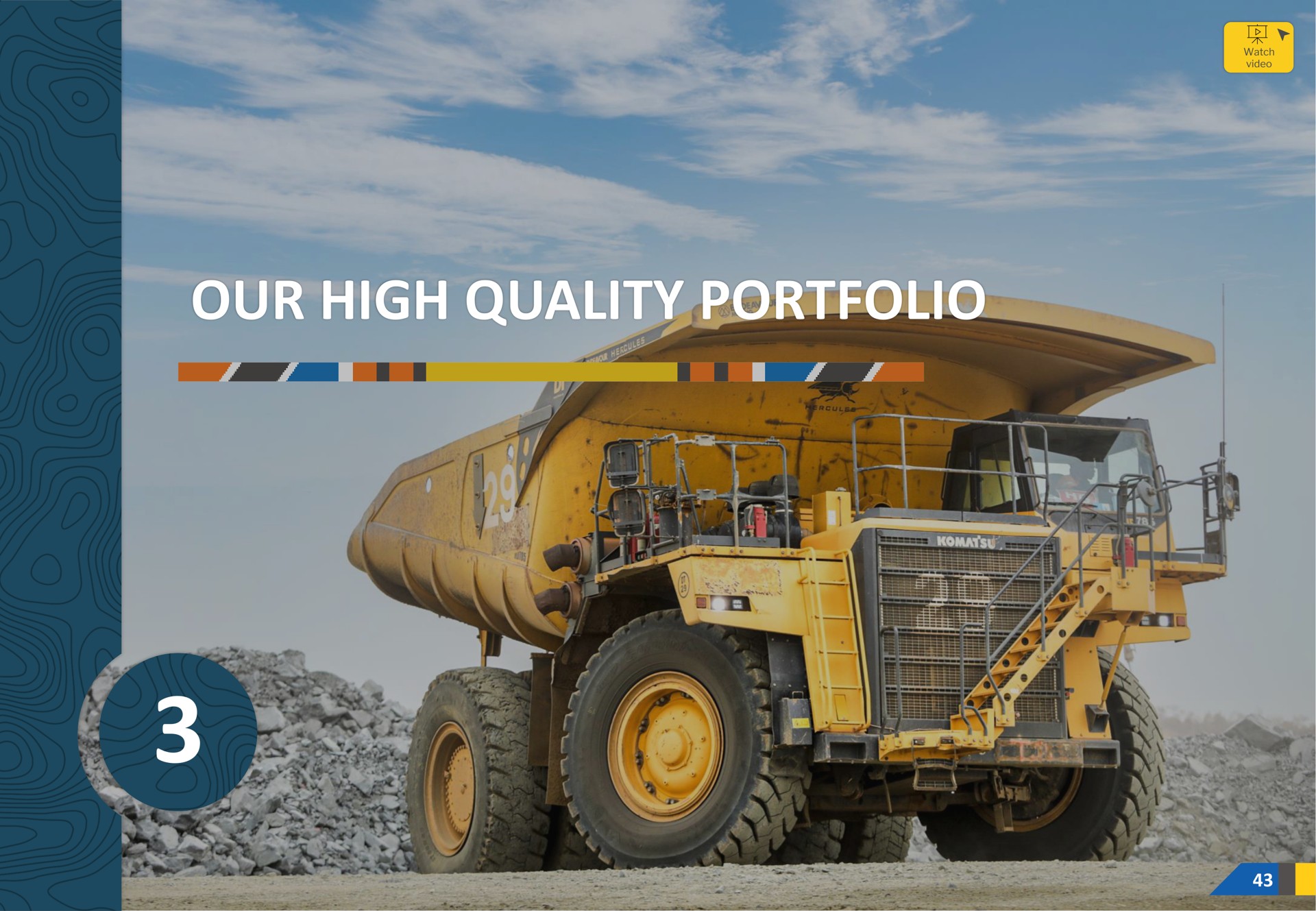 our high quality portfolio | Endeavour Mining