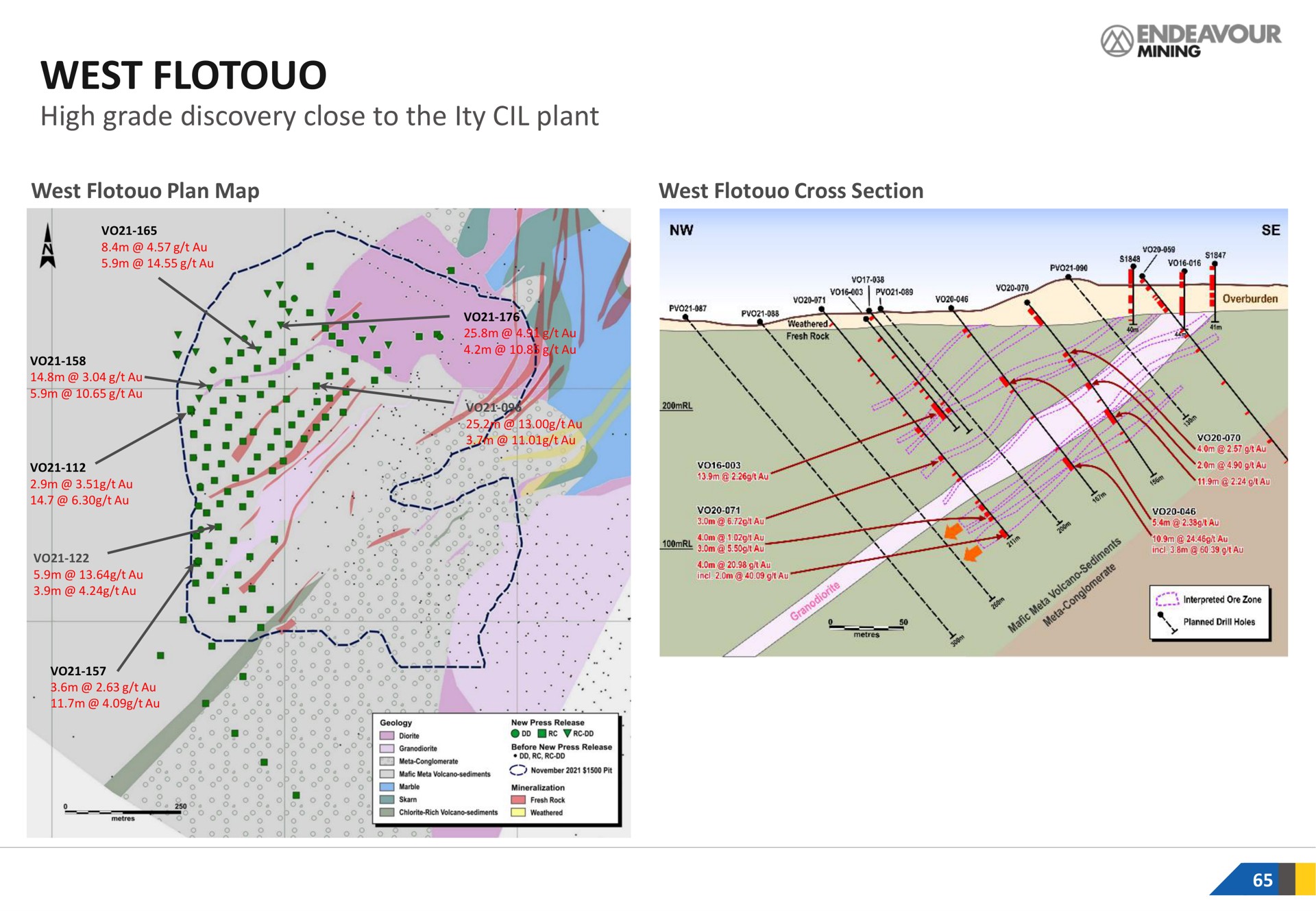 west high grade discovery close to the plant | Endeavour Mining