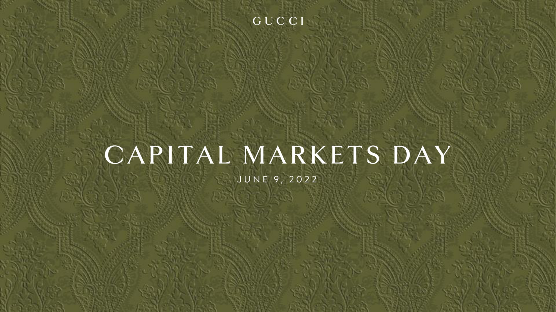 capital markets day | Kering