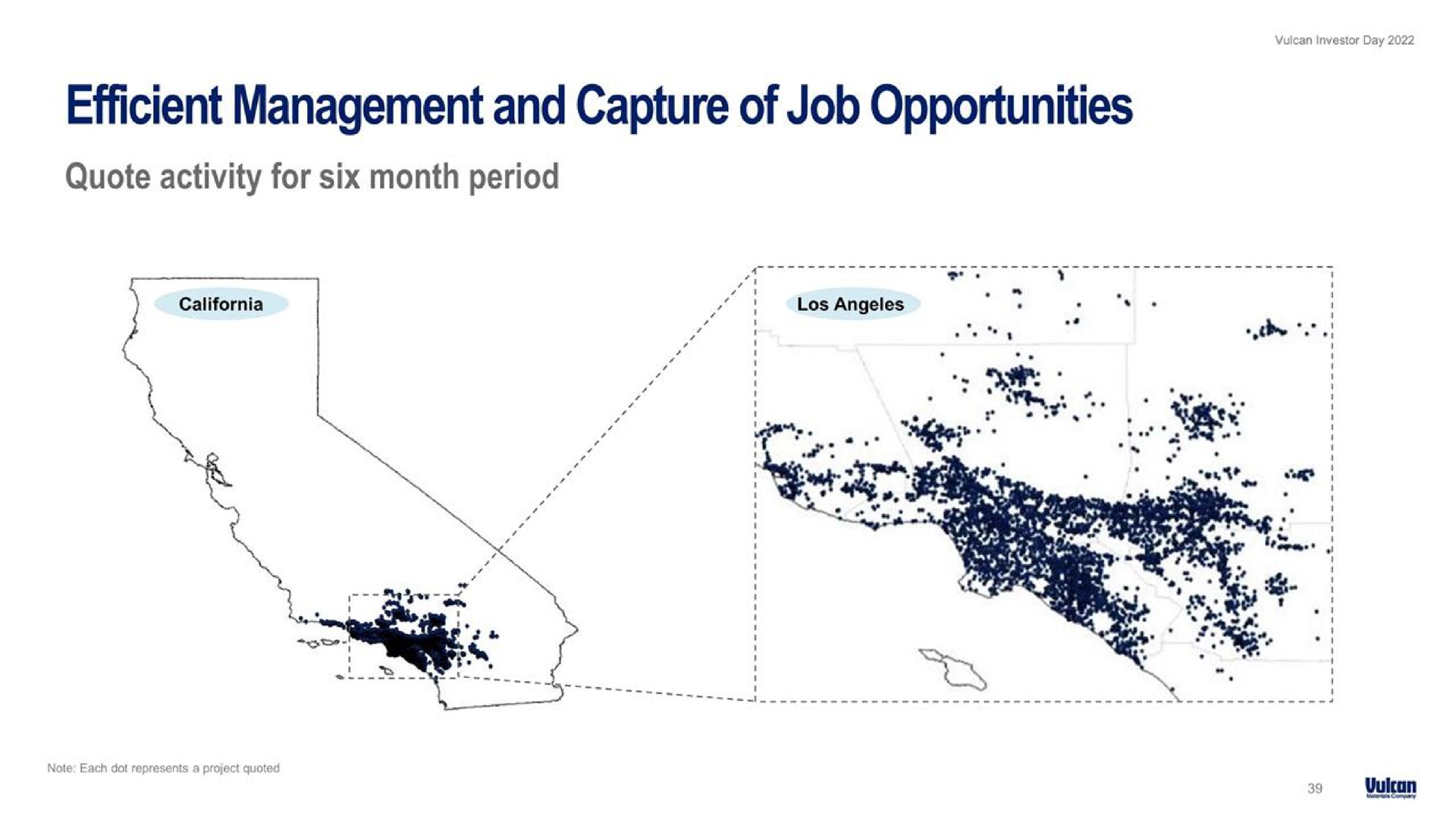 efficient management and capture of job opportunities | Vulcan Materials