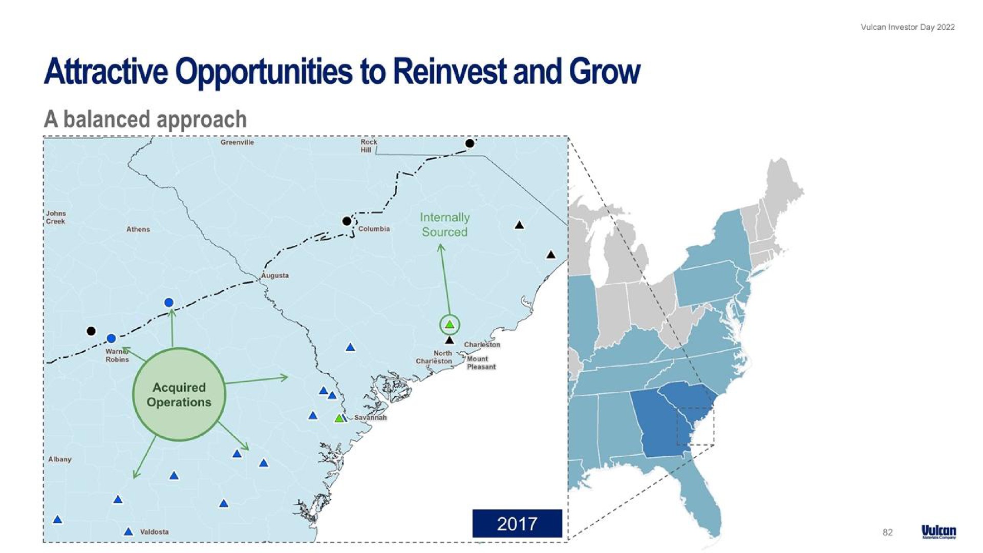 attractive opportunities to reinvest and grow | Vulcan Materials