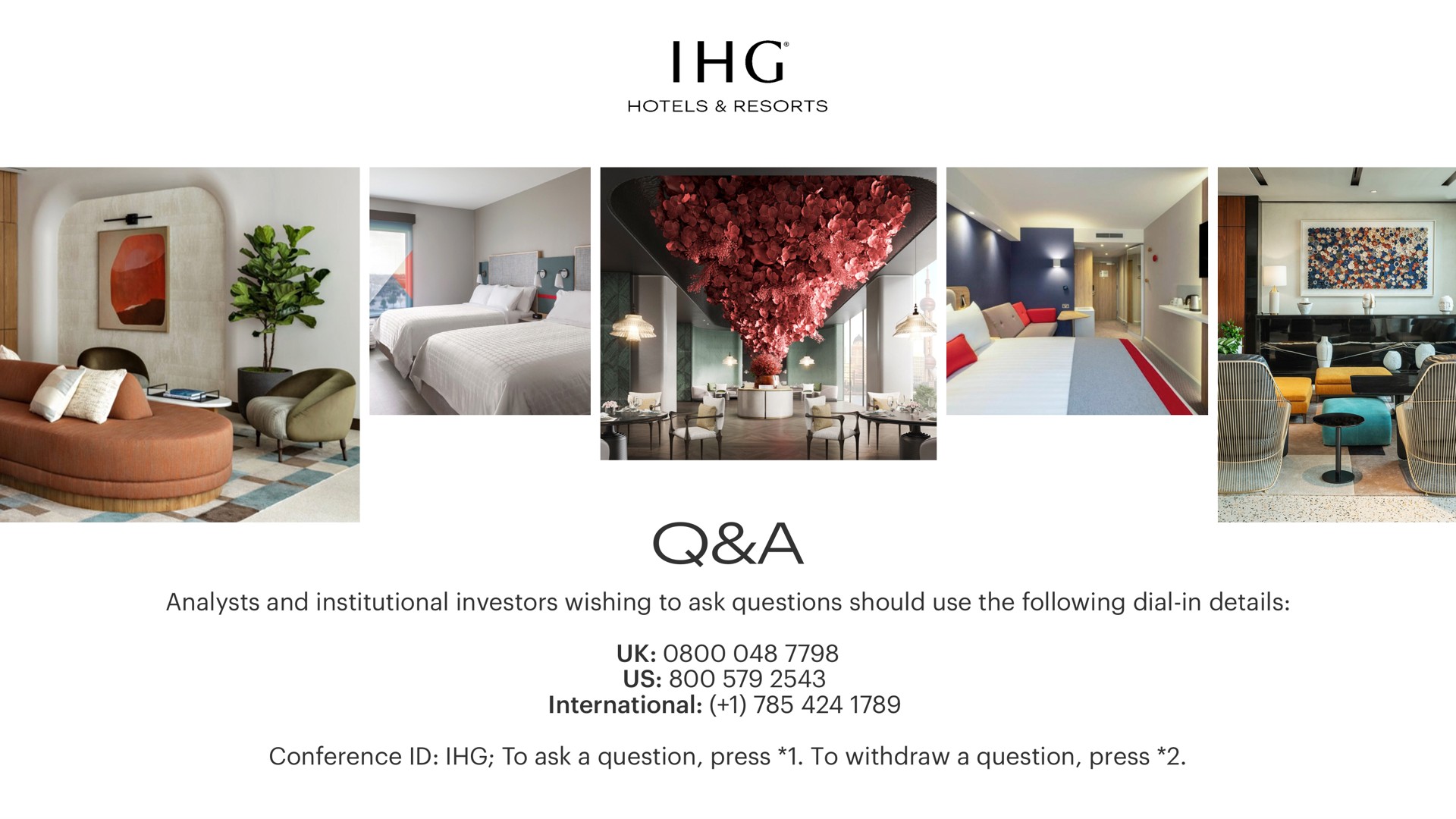 a | IHG Hotels