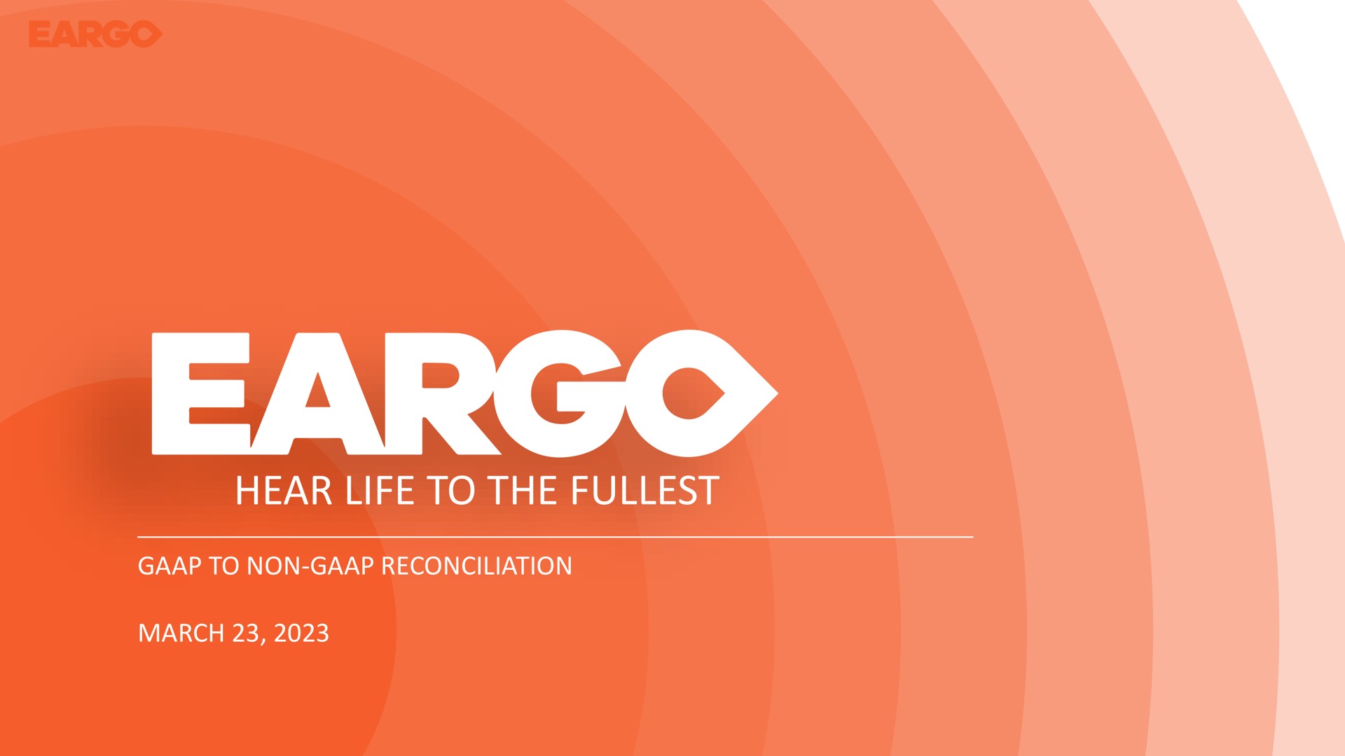 hear life to the non reconciliation march | Eargo