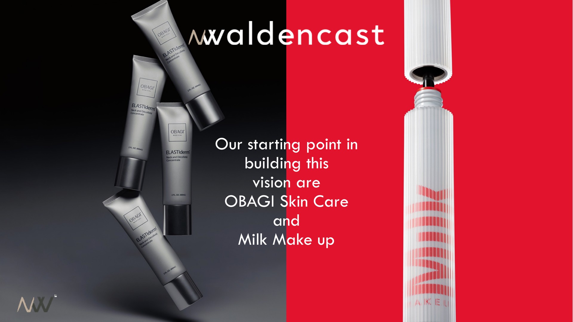 our starting point in building this vision are skin care and milk make up | Waldencast