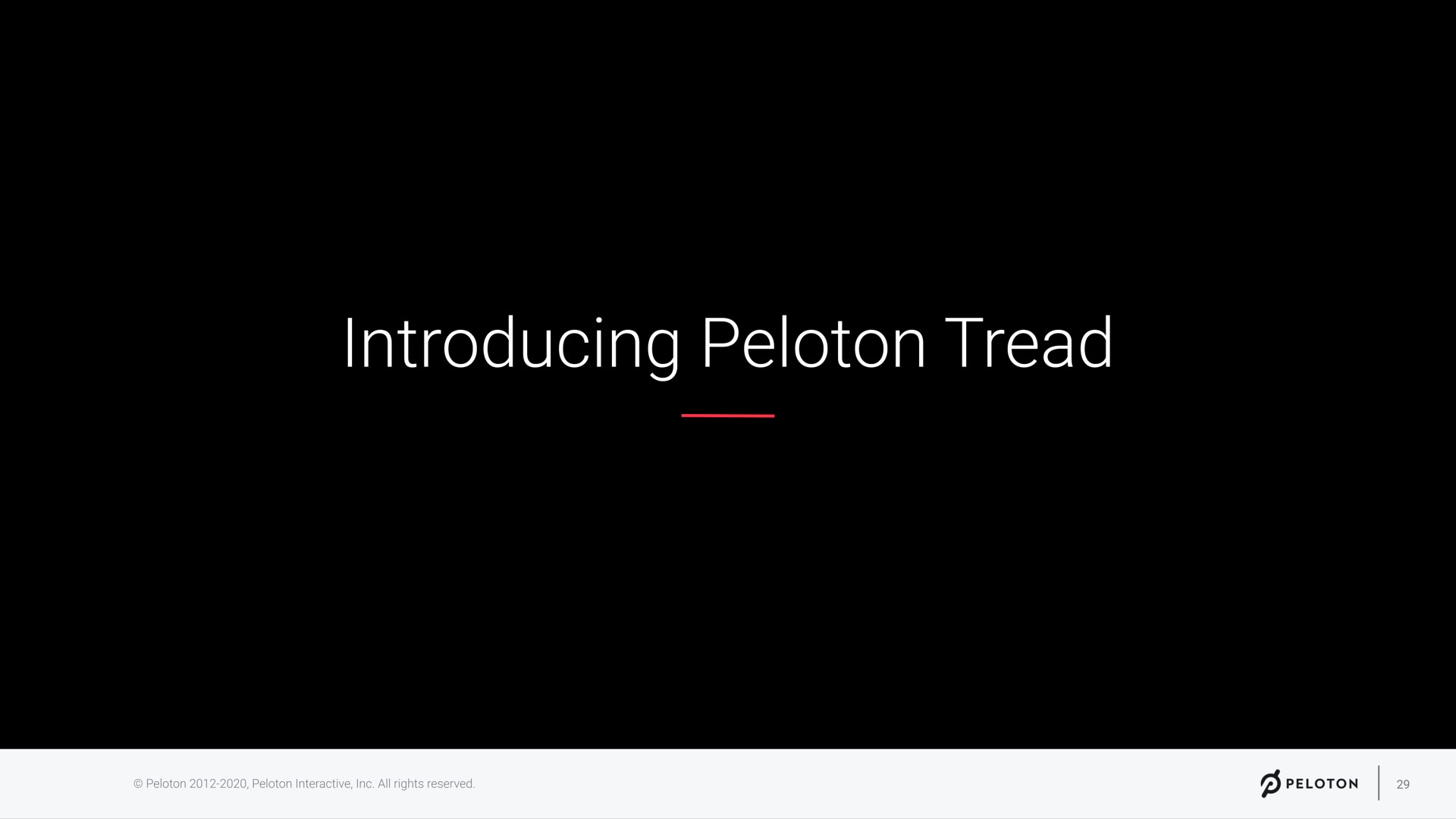 introducing peloton tread | Peloton