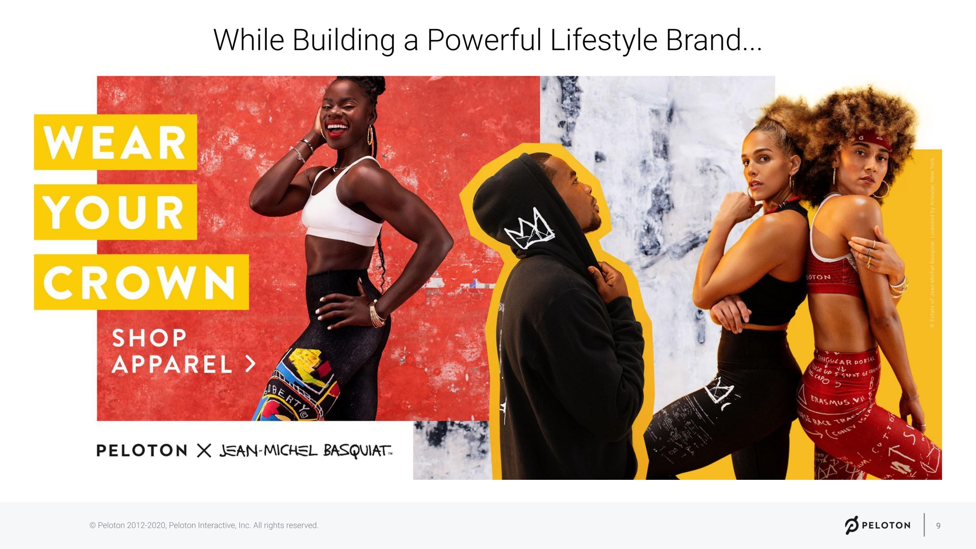 while building a powerful brand | Peloton