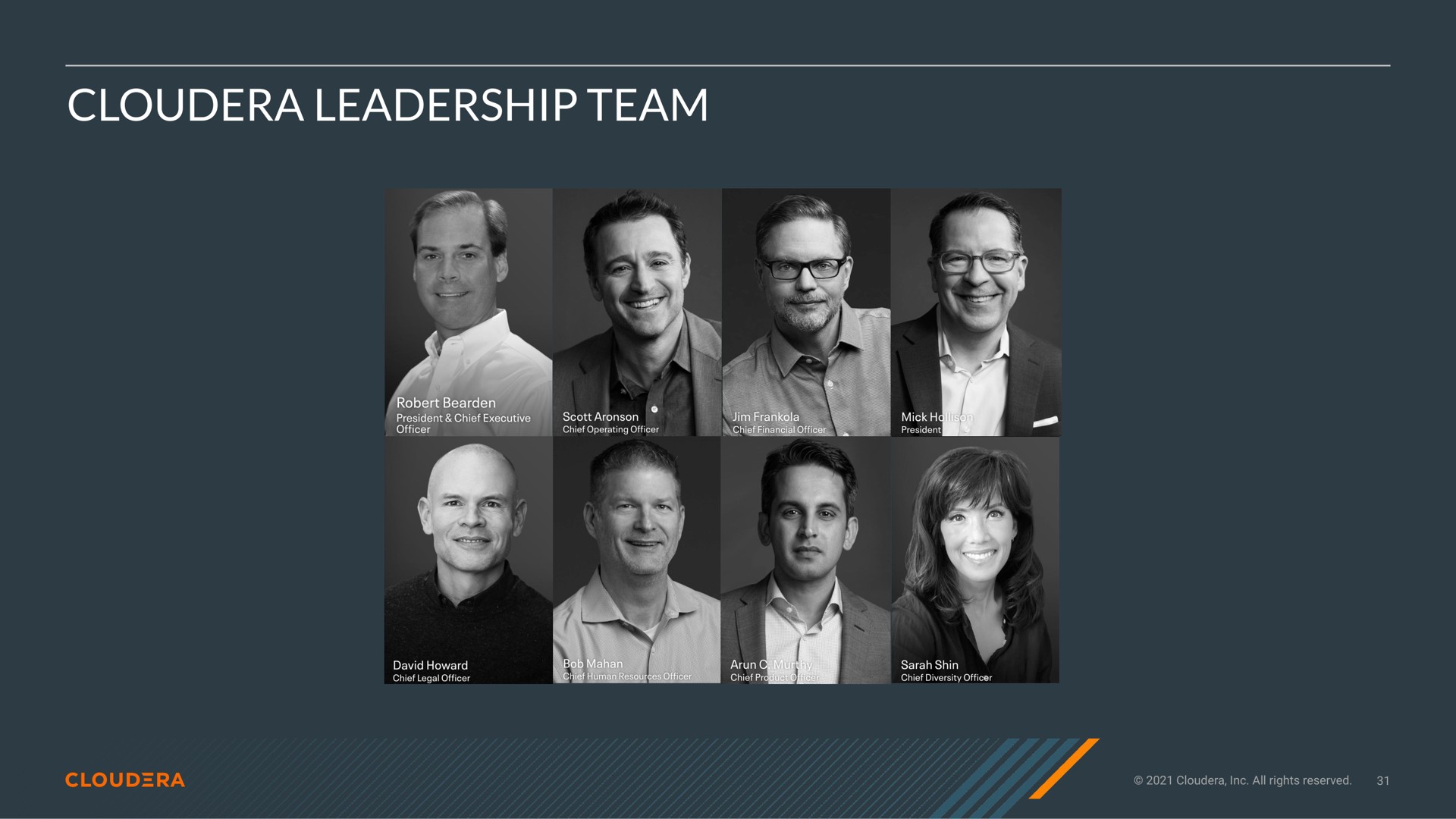 leadership team | Cloudera