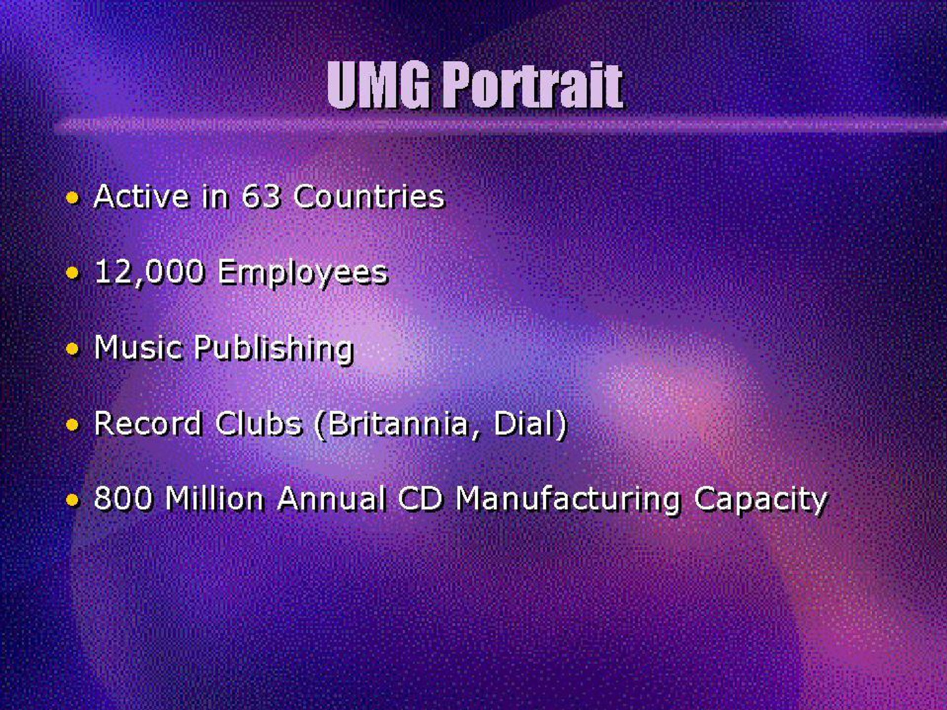 portrait | Universal Music Group