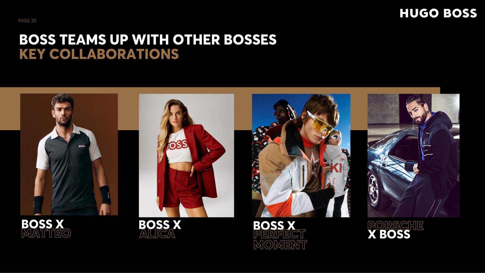 page boss teams up with other bosses key collaborations boss boss boss boss pen | Hugo Boss