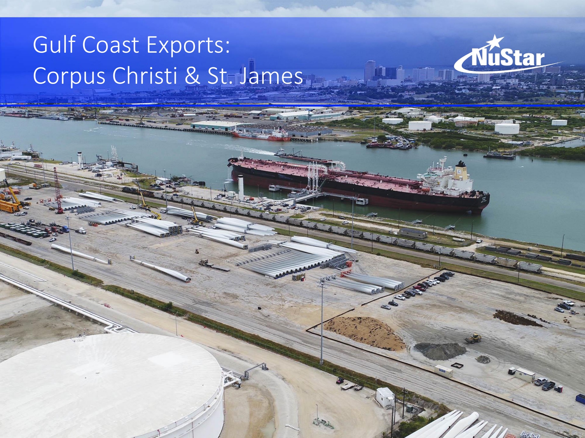 gulf coast exports corpus james continued improvement our plan | NuStar Energy