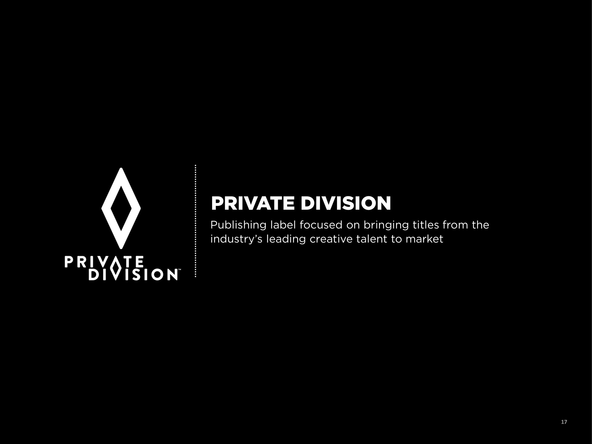 private division | Take-Two Interactive
