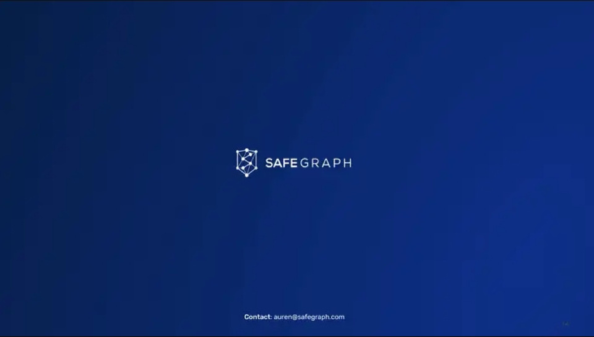  | SafeGraph
