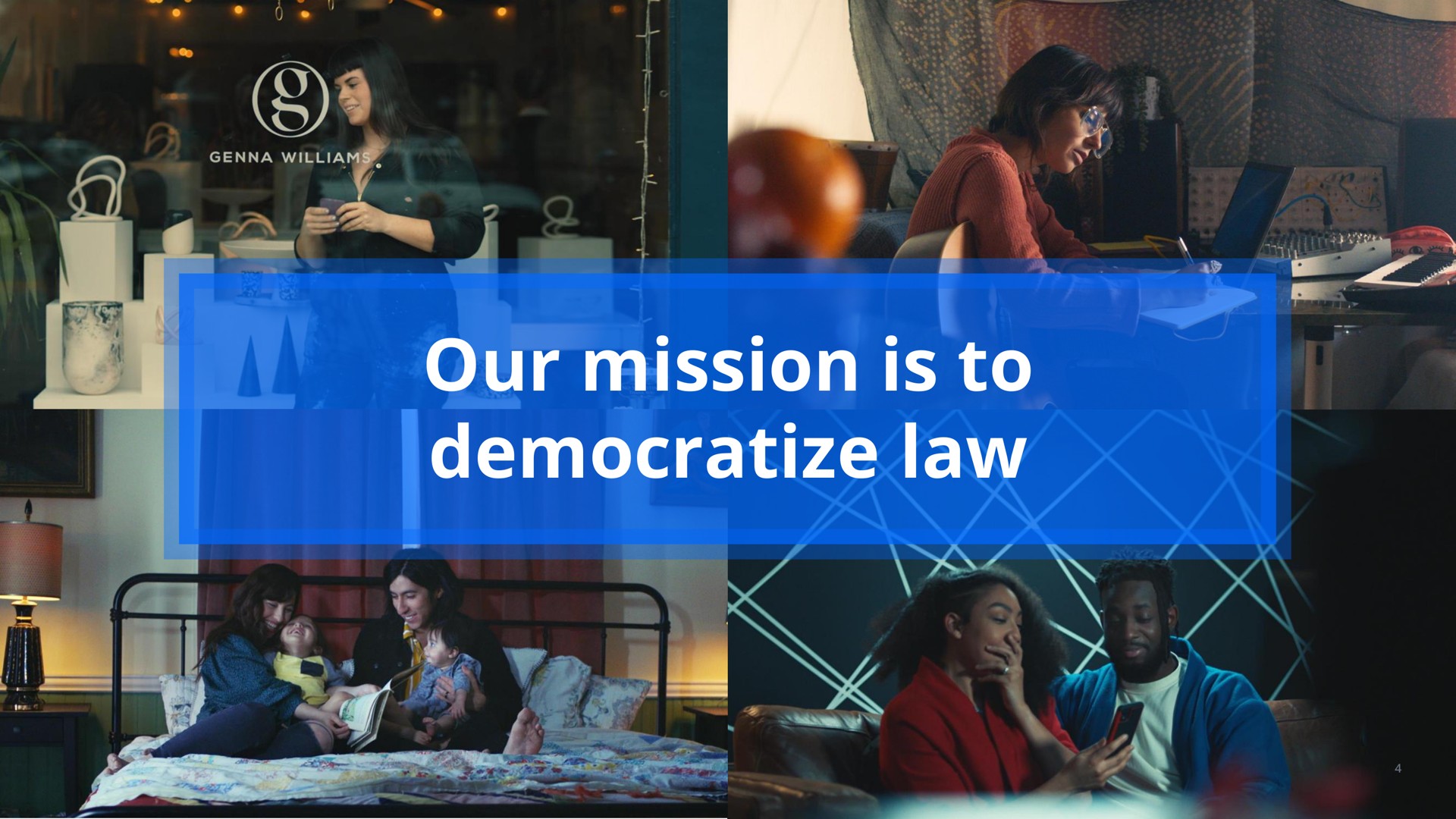our mission is to democratize law a | LegalZoom.com