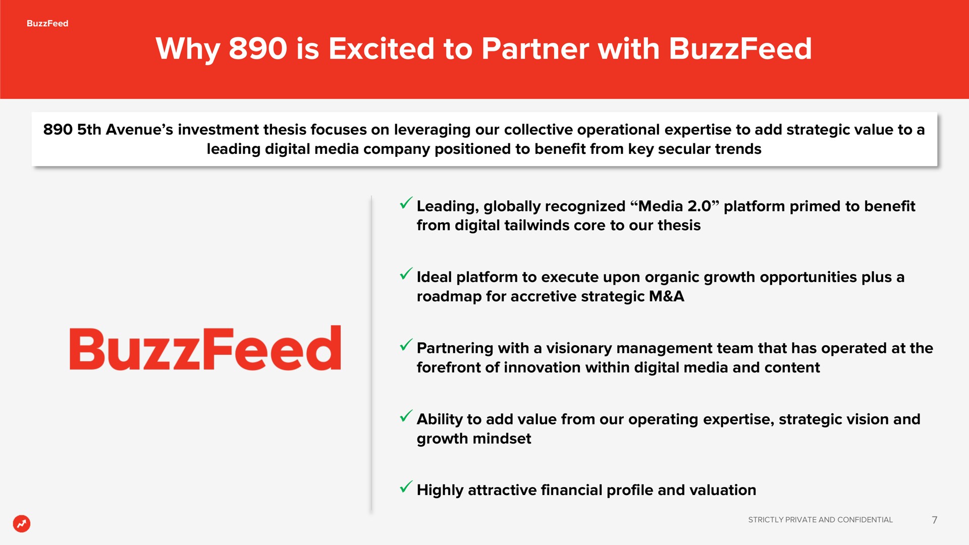 why is excited to partner with | BuzzFeed