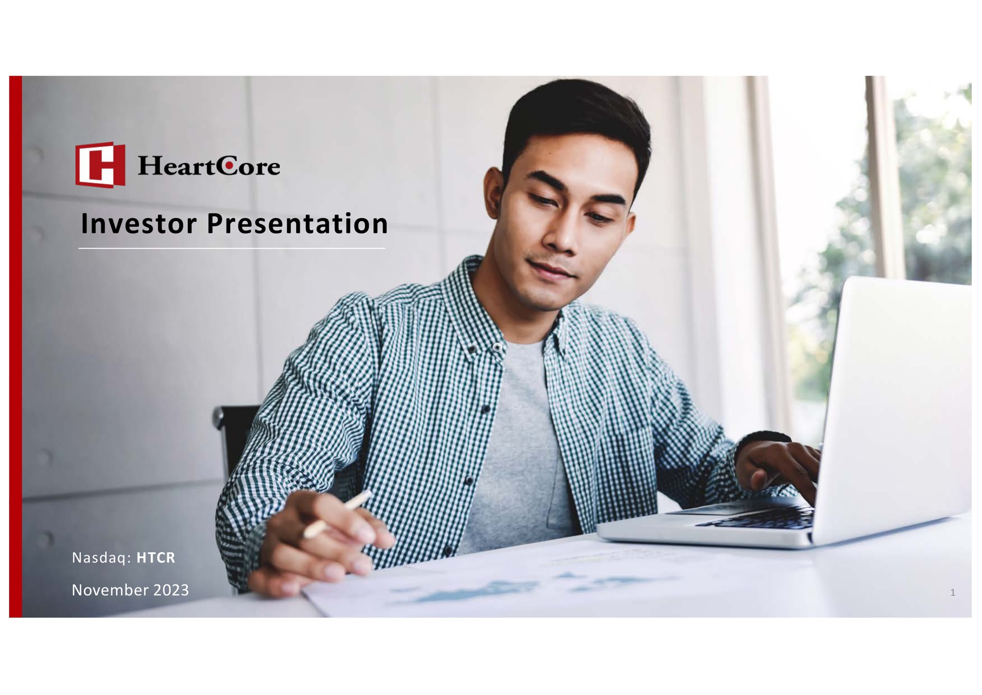investor presentation | HeartCore Enterprises