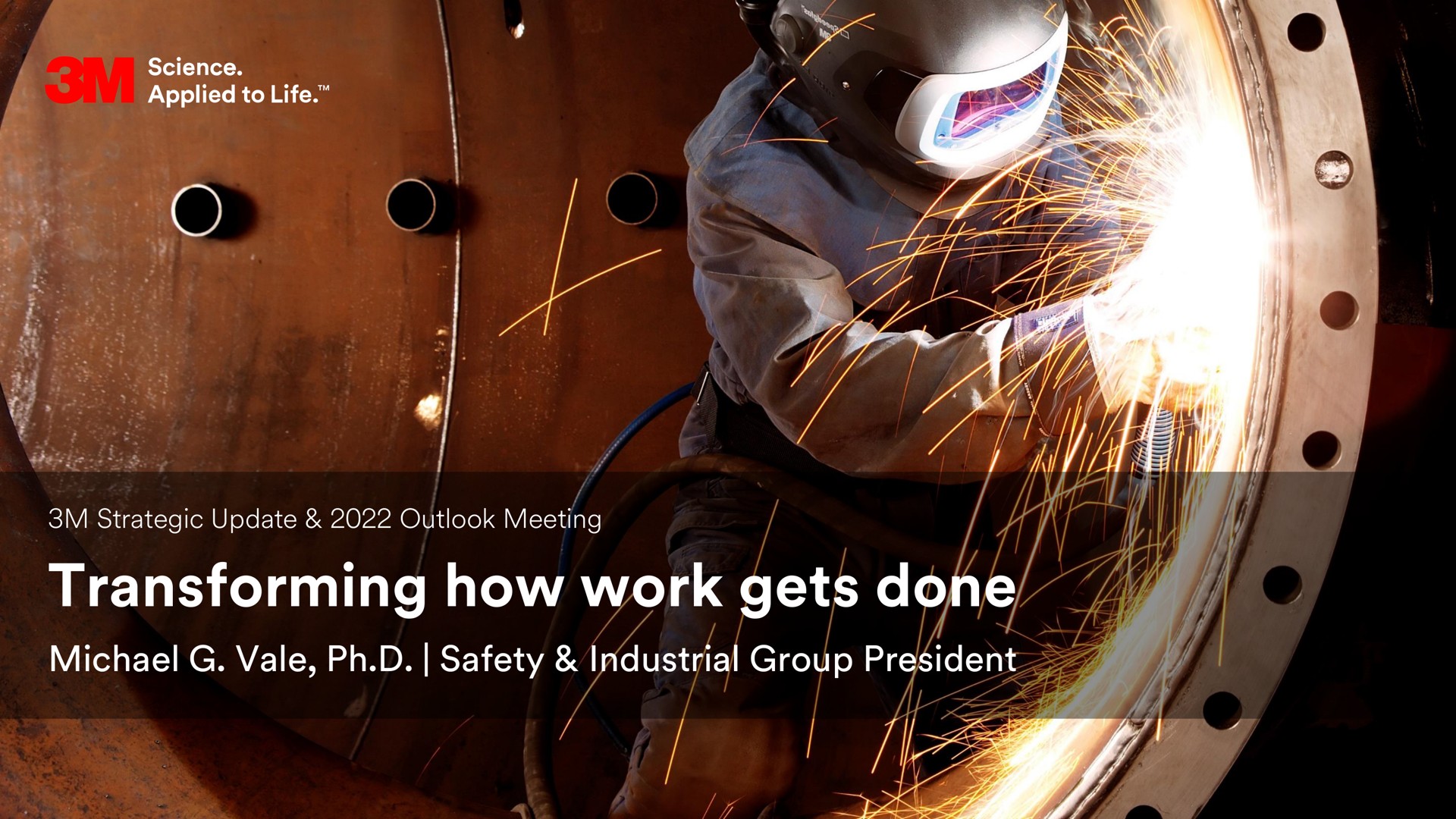 transforming how work gets done vale safety industrial group president do as | 3M