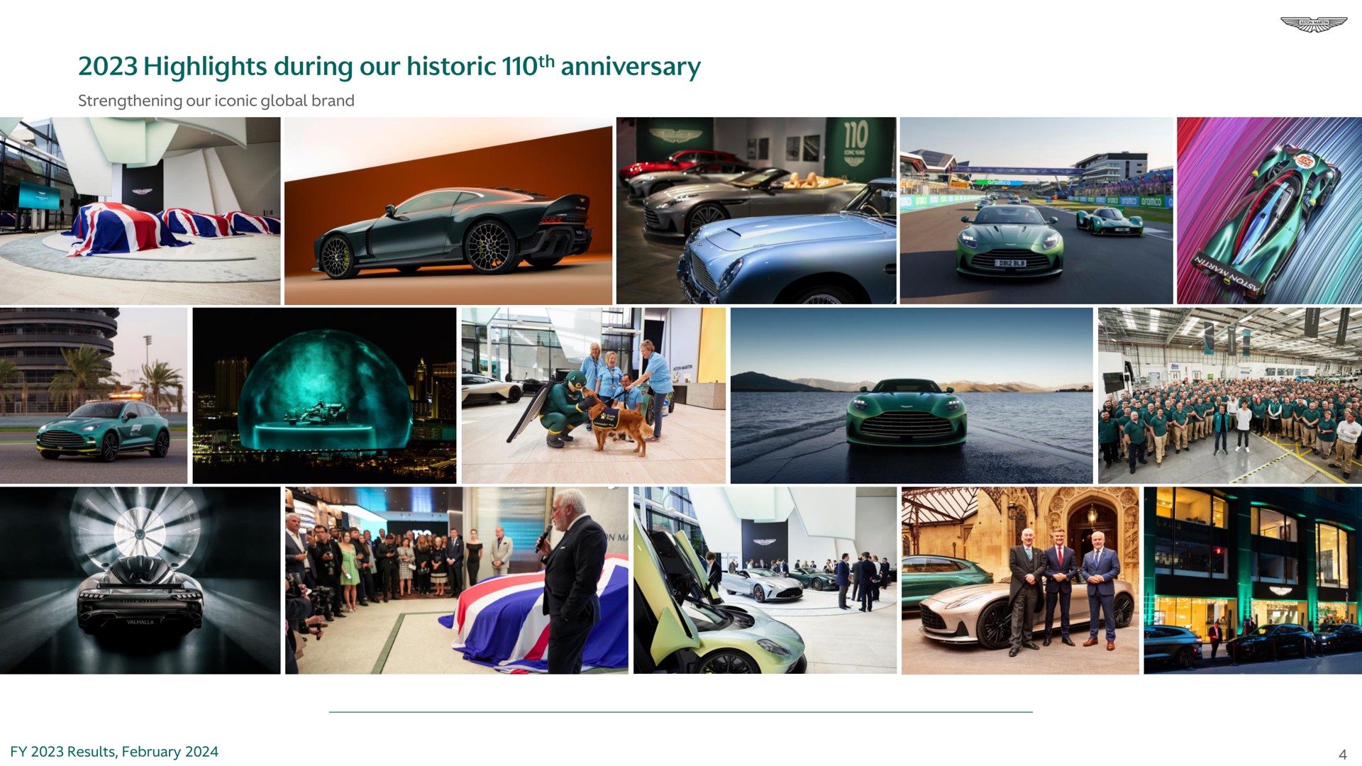 highlights during our historic anniversary a tail fei is | Aston Martin Lagonda