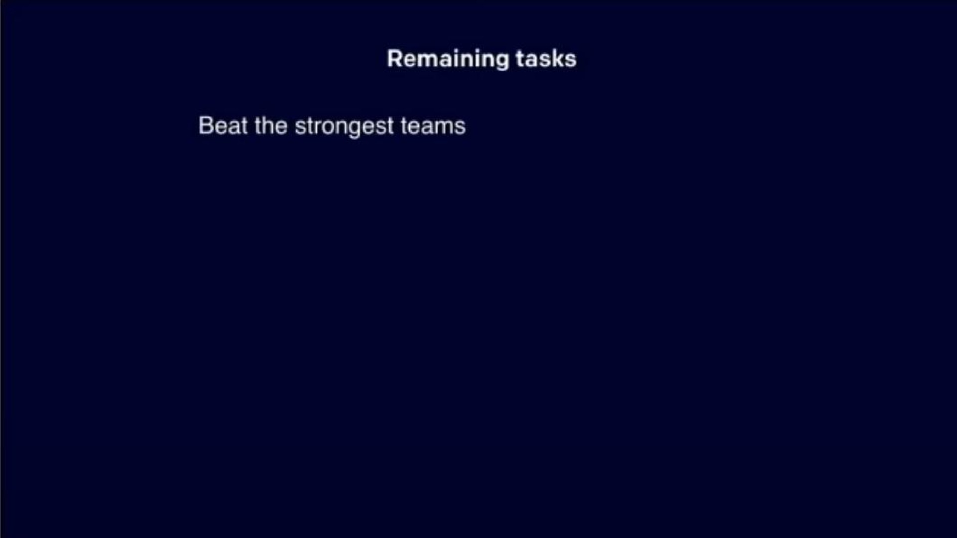 remaining tasks beat the teams | OpenAI