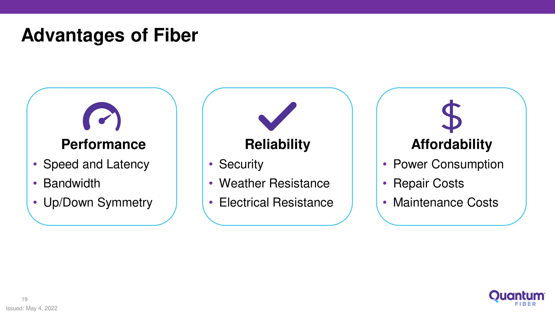 advantages of fiber quantum | Lumen