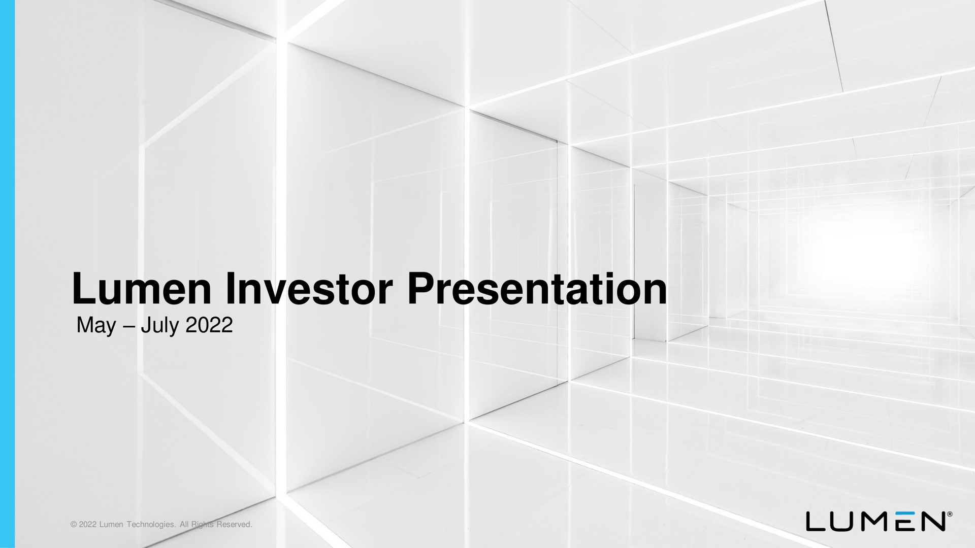 lumen investor presentation | Lumen