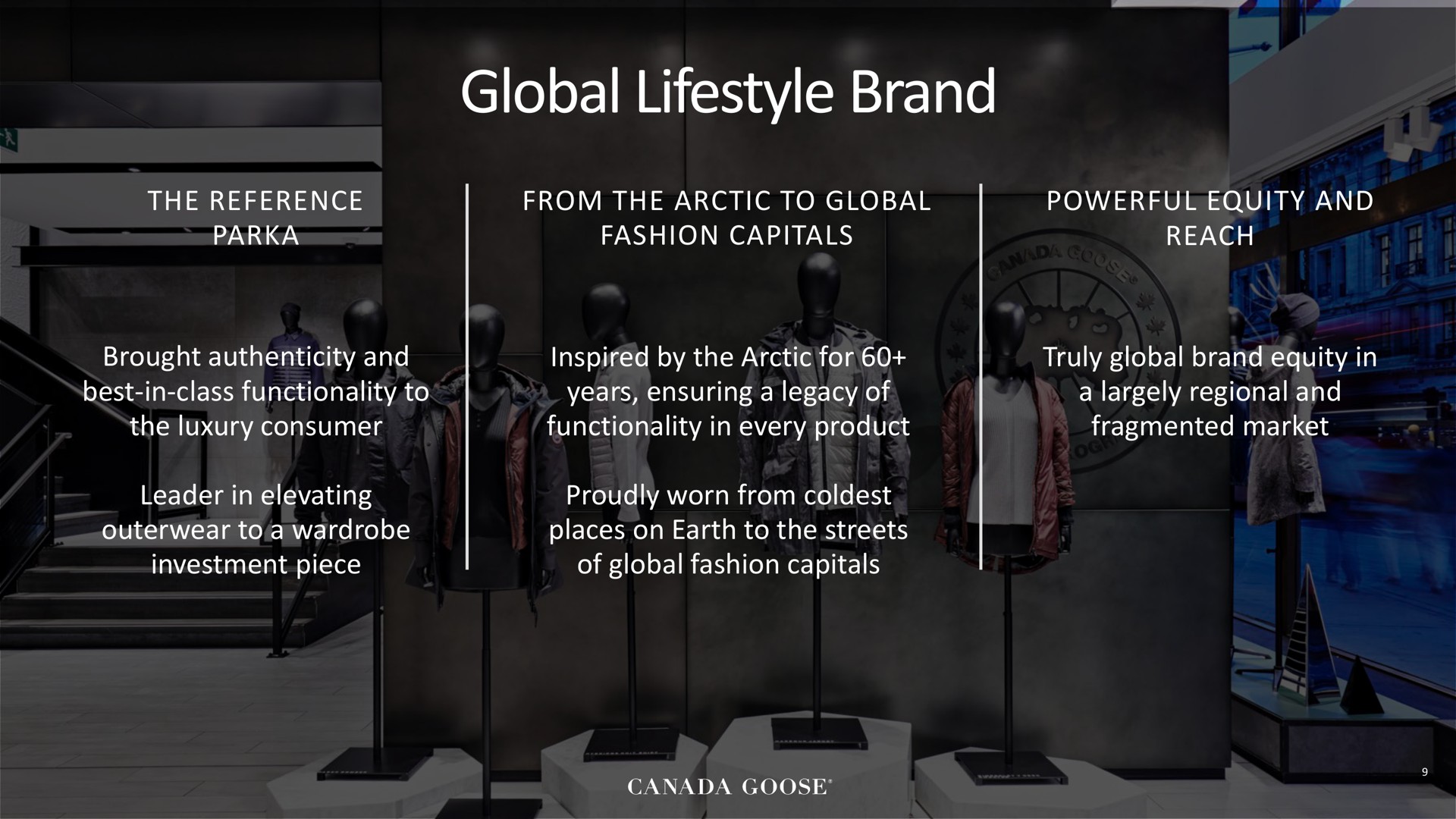 global brand | Canada Goose