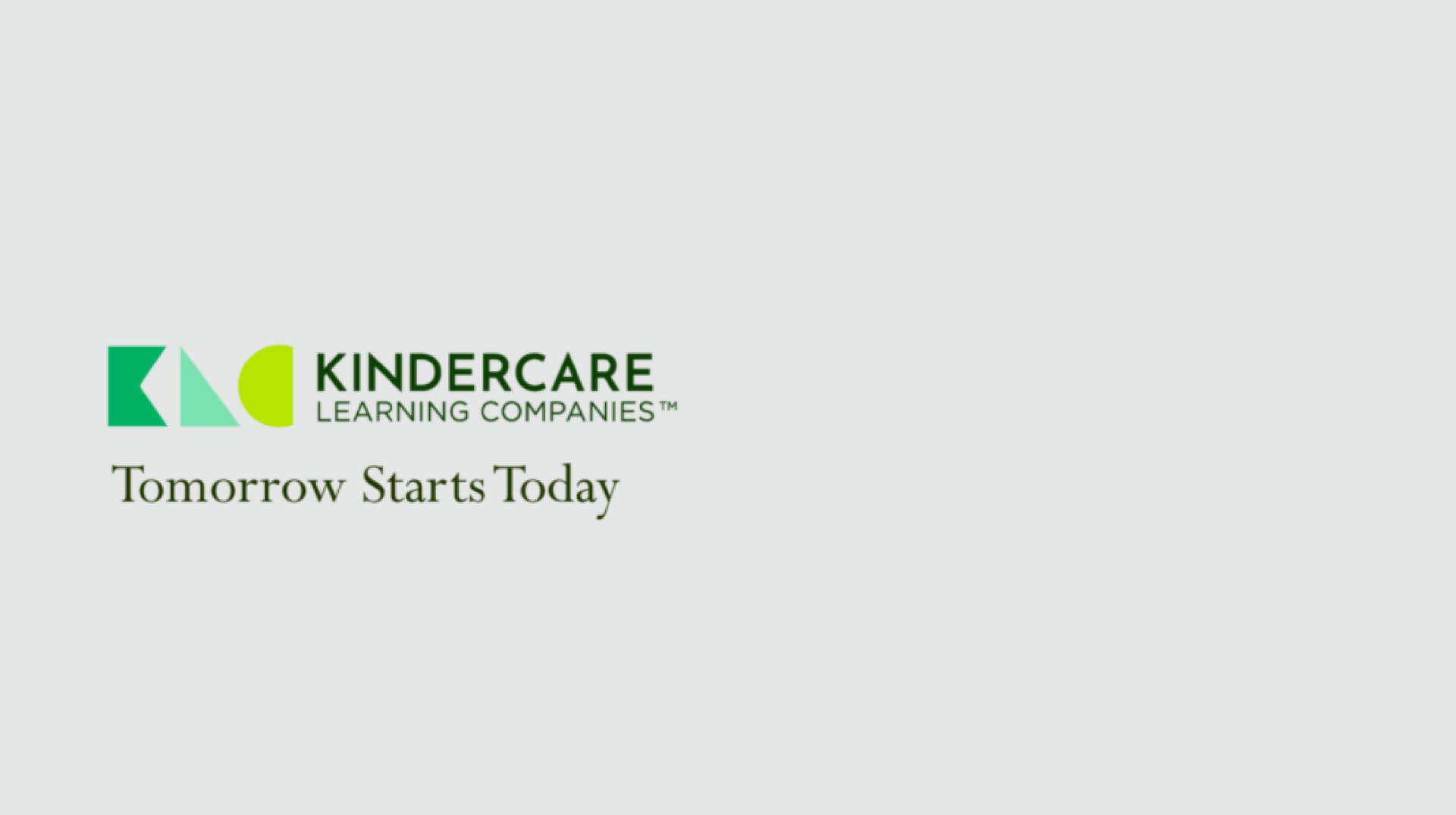 learning companies tomorrow starts today | KinderCare