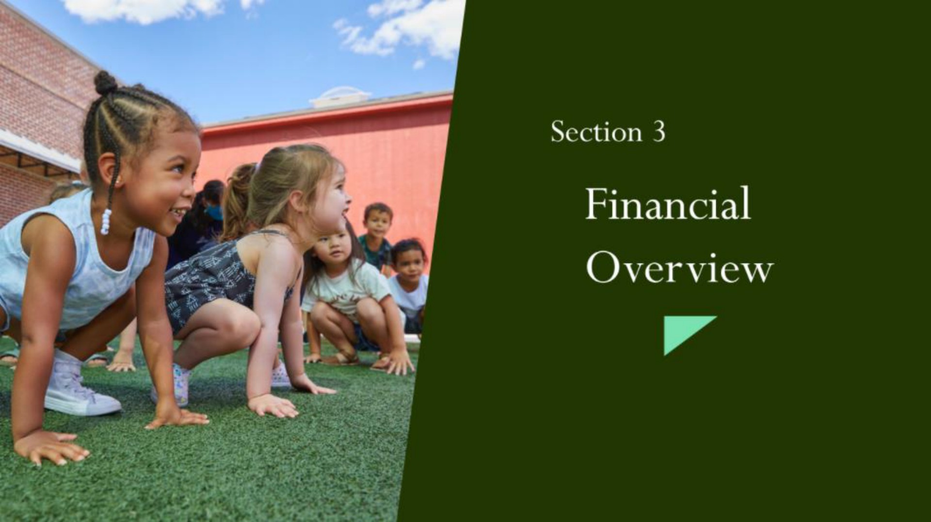 section financial overview | KinderCare