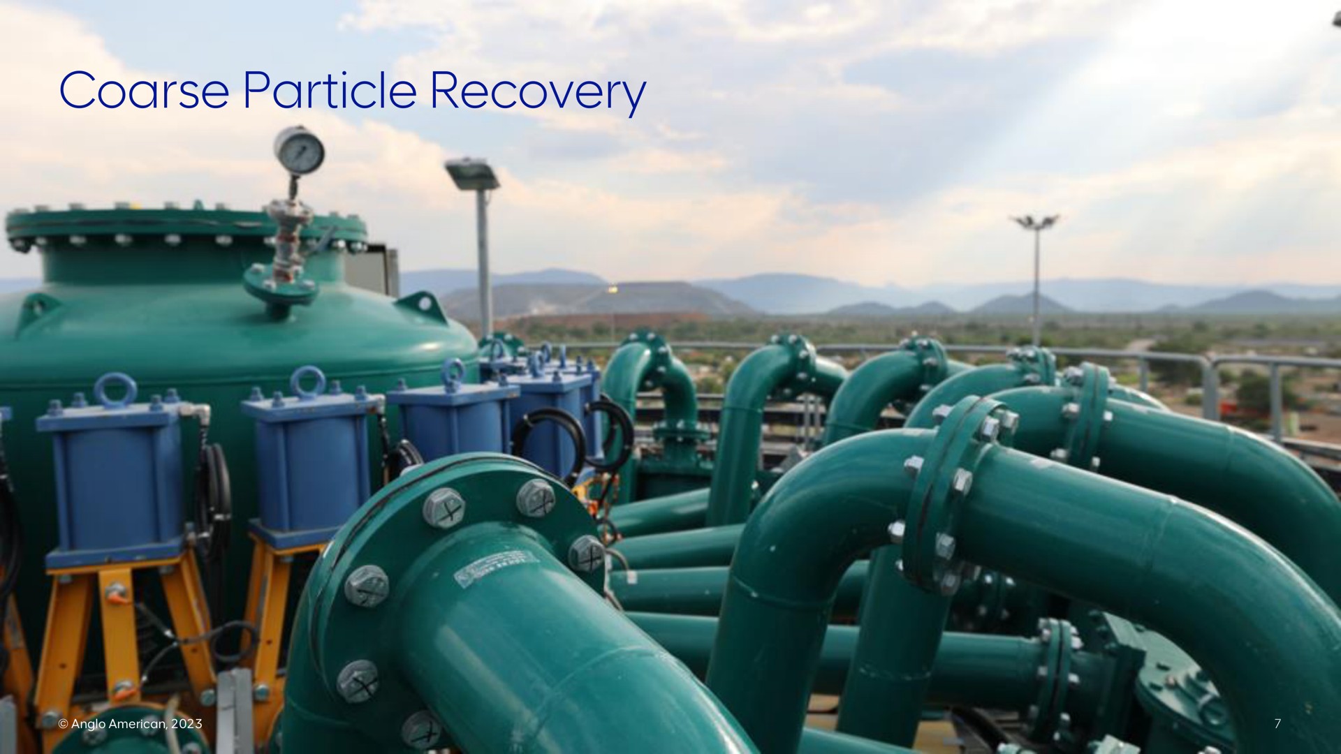 coarse particle recovery | AngloAmerican