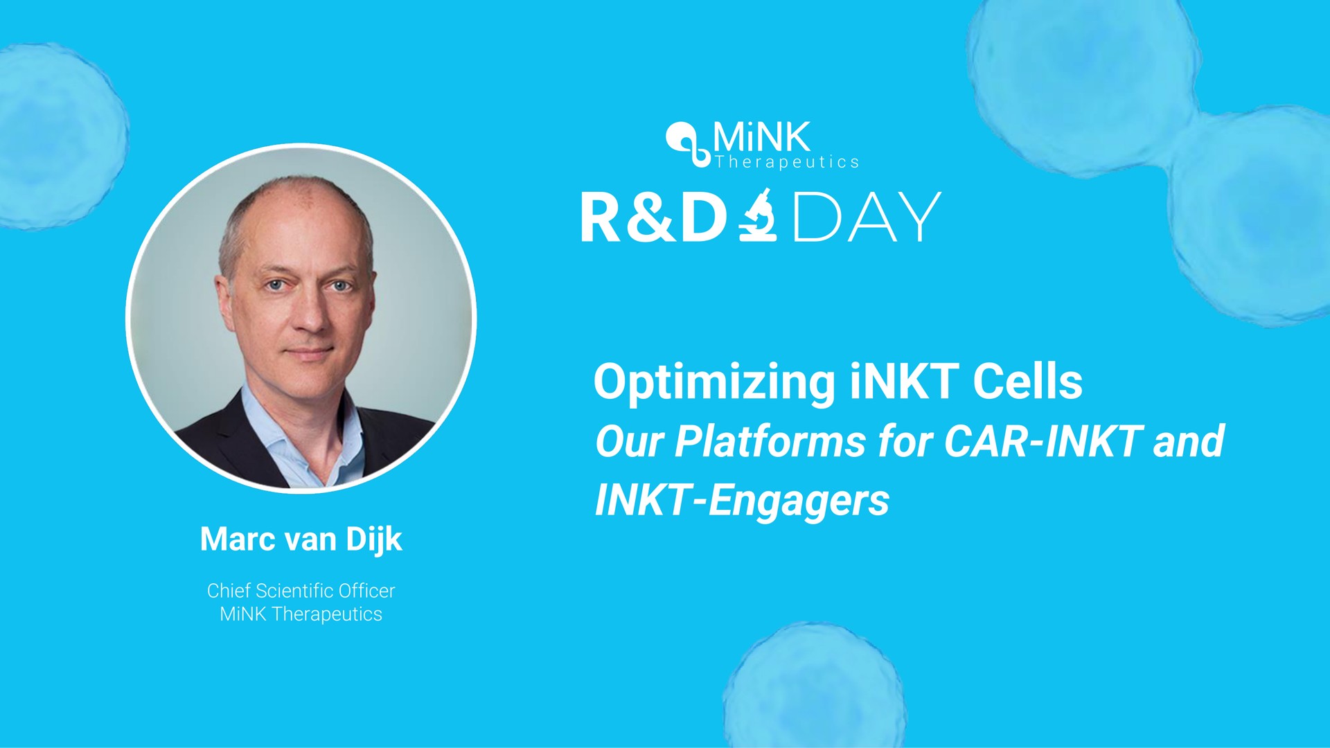 optimizing cells our platforms for car and us a day | Mink Therapeutics