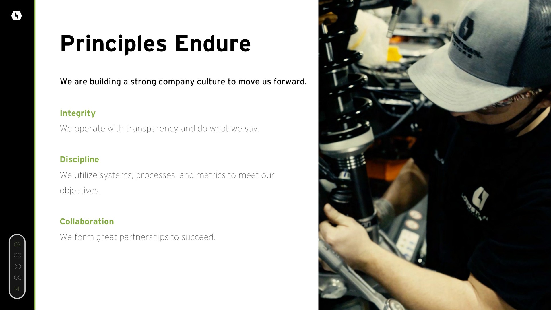 principles endure | Lordstown Motors