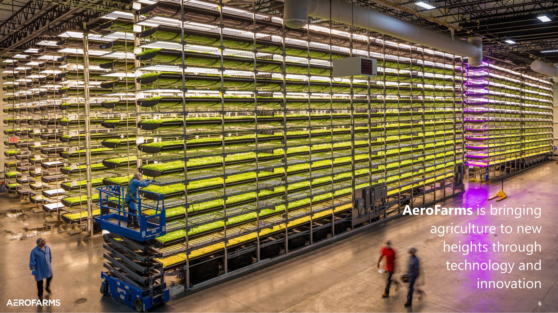 is bringing agriculture to new heights through technology and innovation | AeroFarms