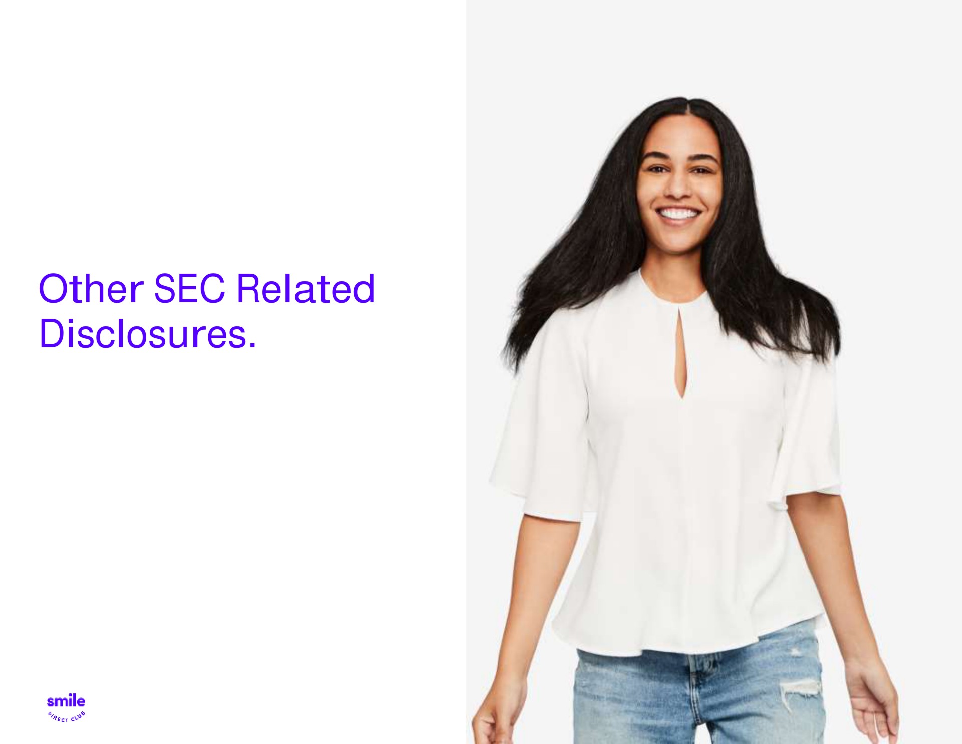 other sec related disclosures | SmileDirectClub