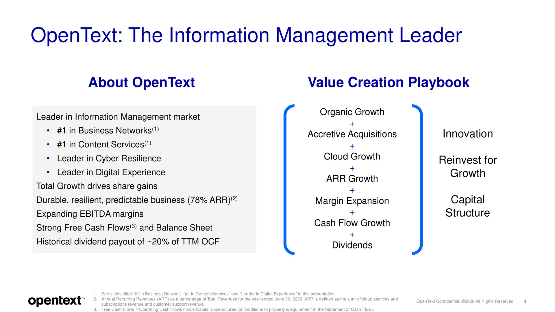 the information management leader | OpenText