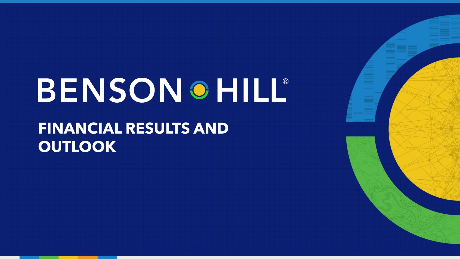 financial results and outlook | Benson Hill