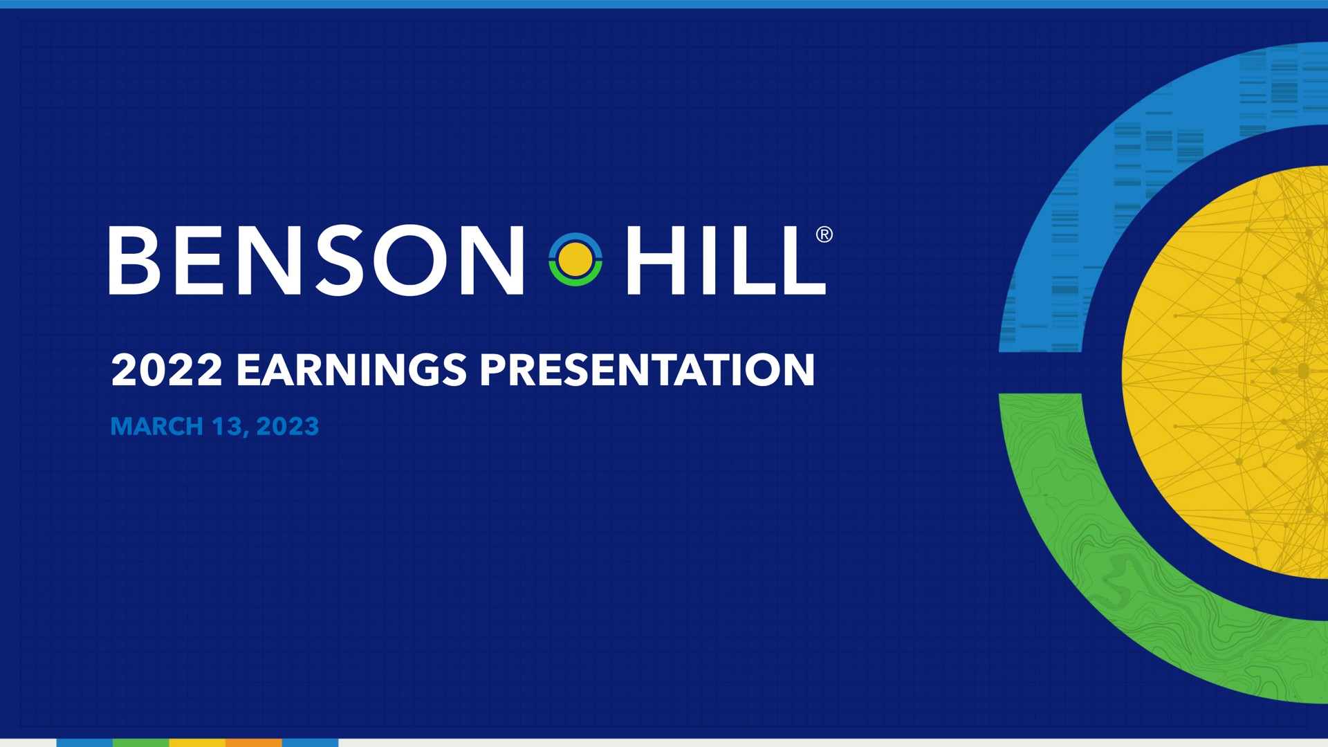 earnings presentation | Benson Hill