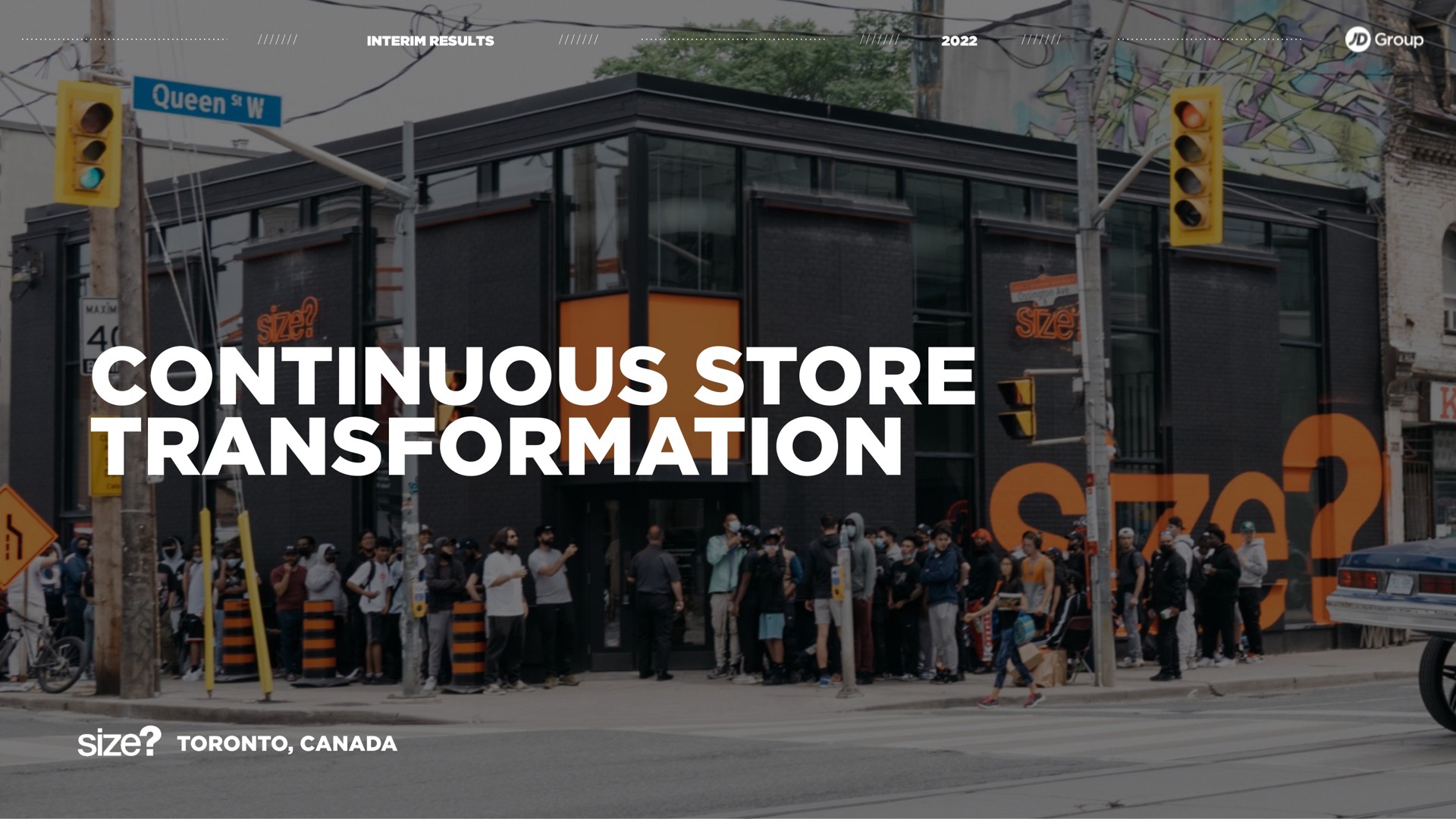 continuous store transformation canada size | JD Sports