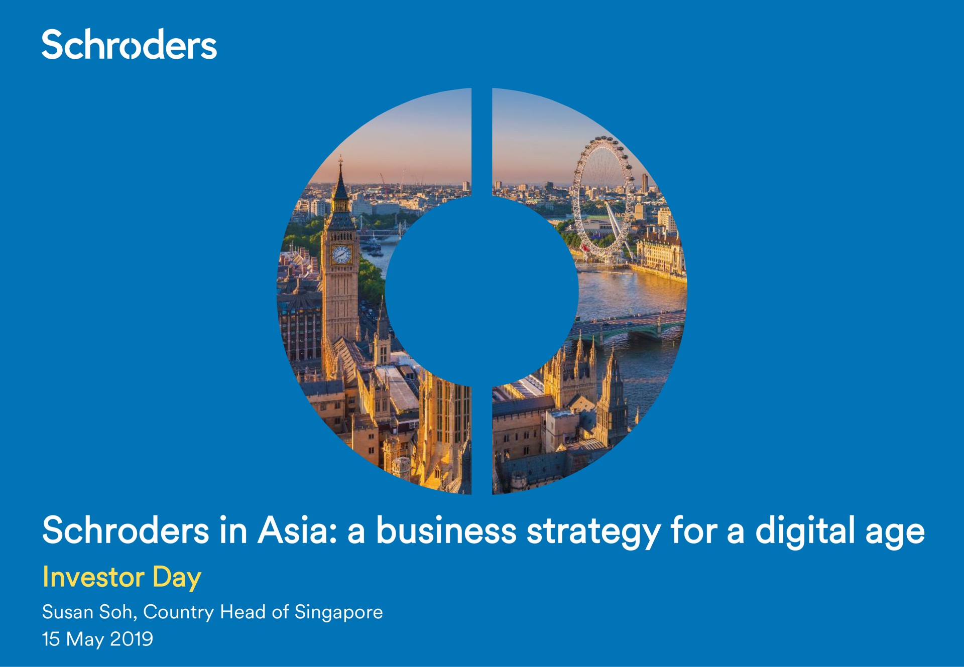 in a business strategy for a digital age investor day | Schroders