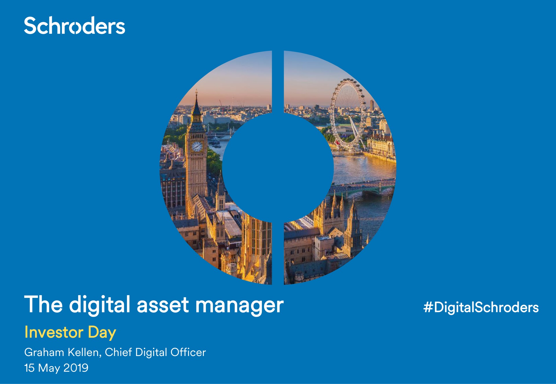 the digital asset manager investor day | Schroders