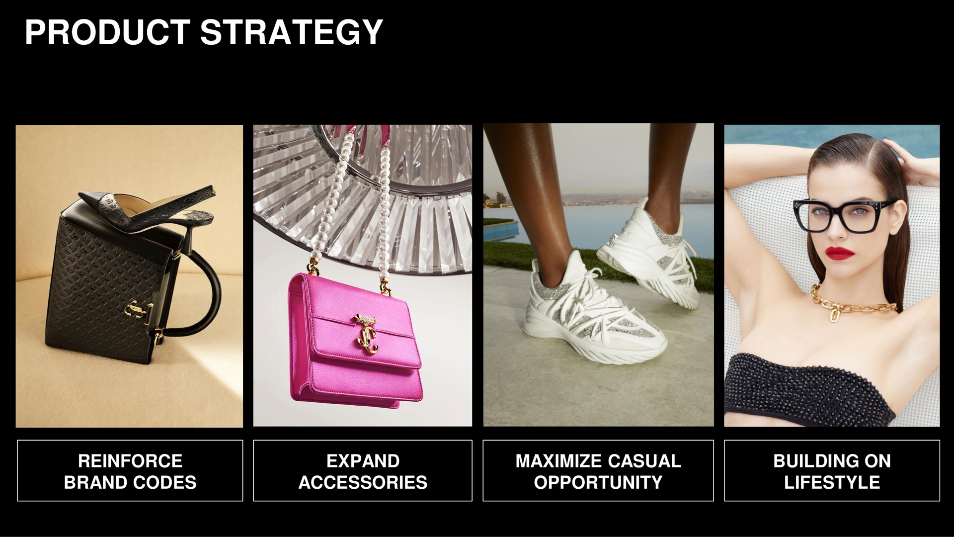 product strategy a reinforce brand codes expand accessories maximize casual opportunity building on | Capri Holdings