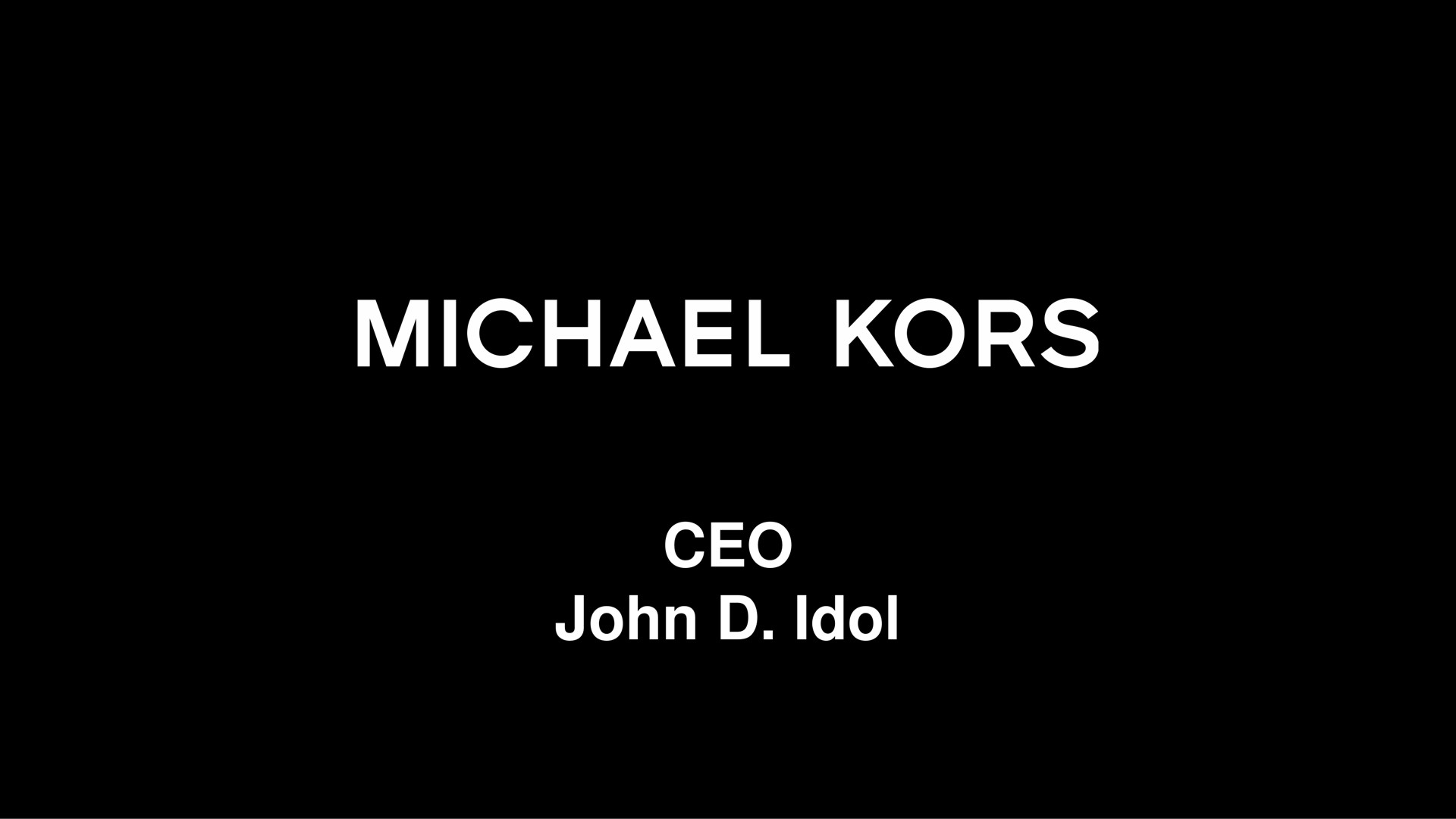 idol kors | Capri Holdings