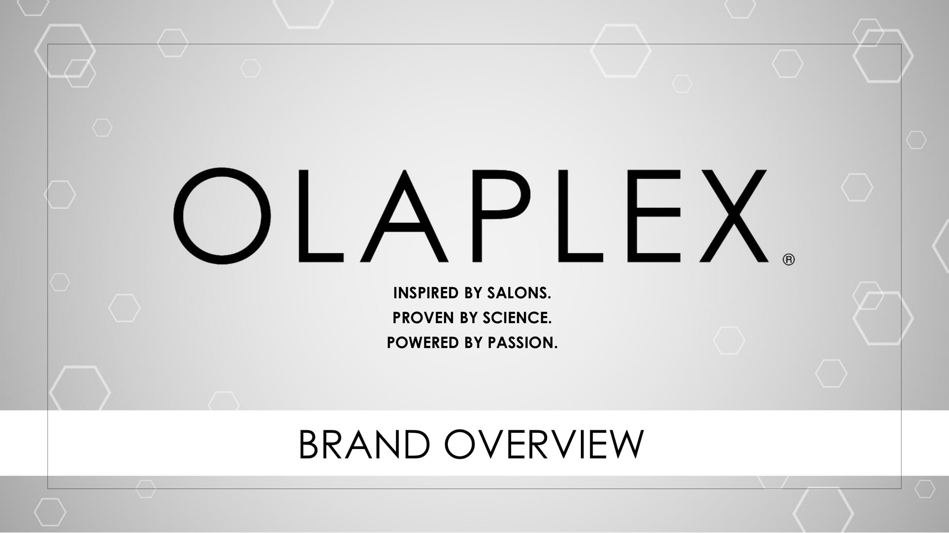 brand overview | Olaplex
